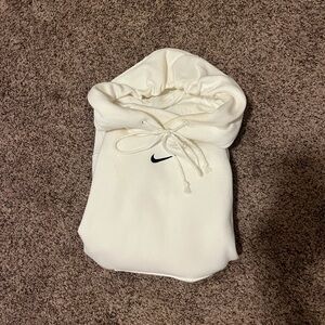 White Nike Oversized Phoenix Fleece hoodie